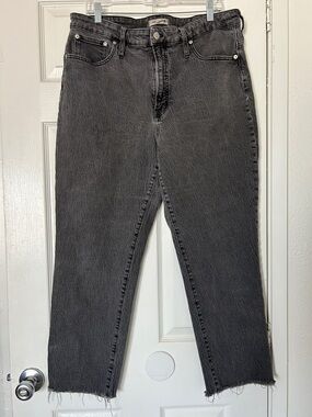 Madewell curvy perfect vintage straight jeans size 33